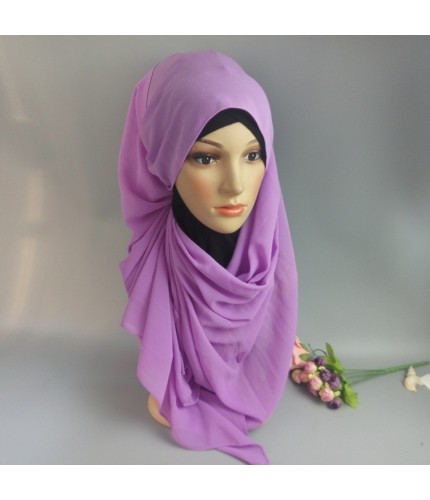 37# Soft Chiffon Crepe Hijab 