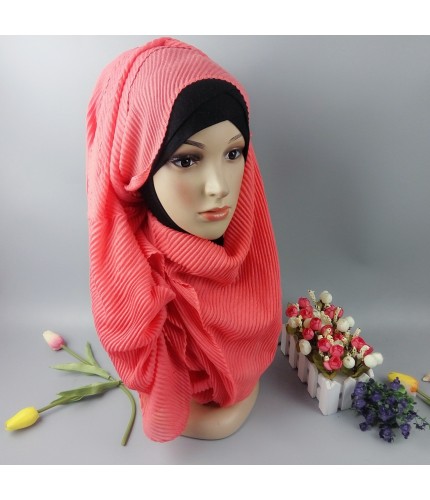 13# Crinkled Cotton Maxi Hijab 